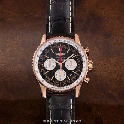 breitling navitimer second hand|pre owned breitling navitimer 01.